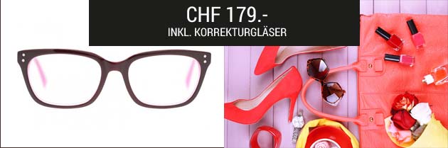 Damen Style-Collection für CHF 179.00 inkl. Korrekturgläser