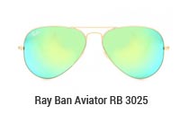 Trendige Ray Ban Aviator RB3025