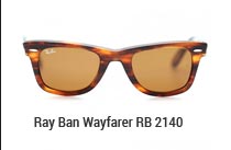 Stylische Ray Ban Wayfarer RB2140